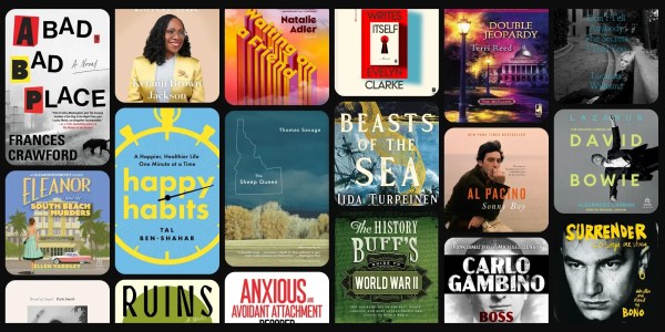 A collage of books