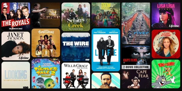 A collage of movies