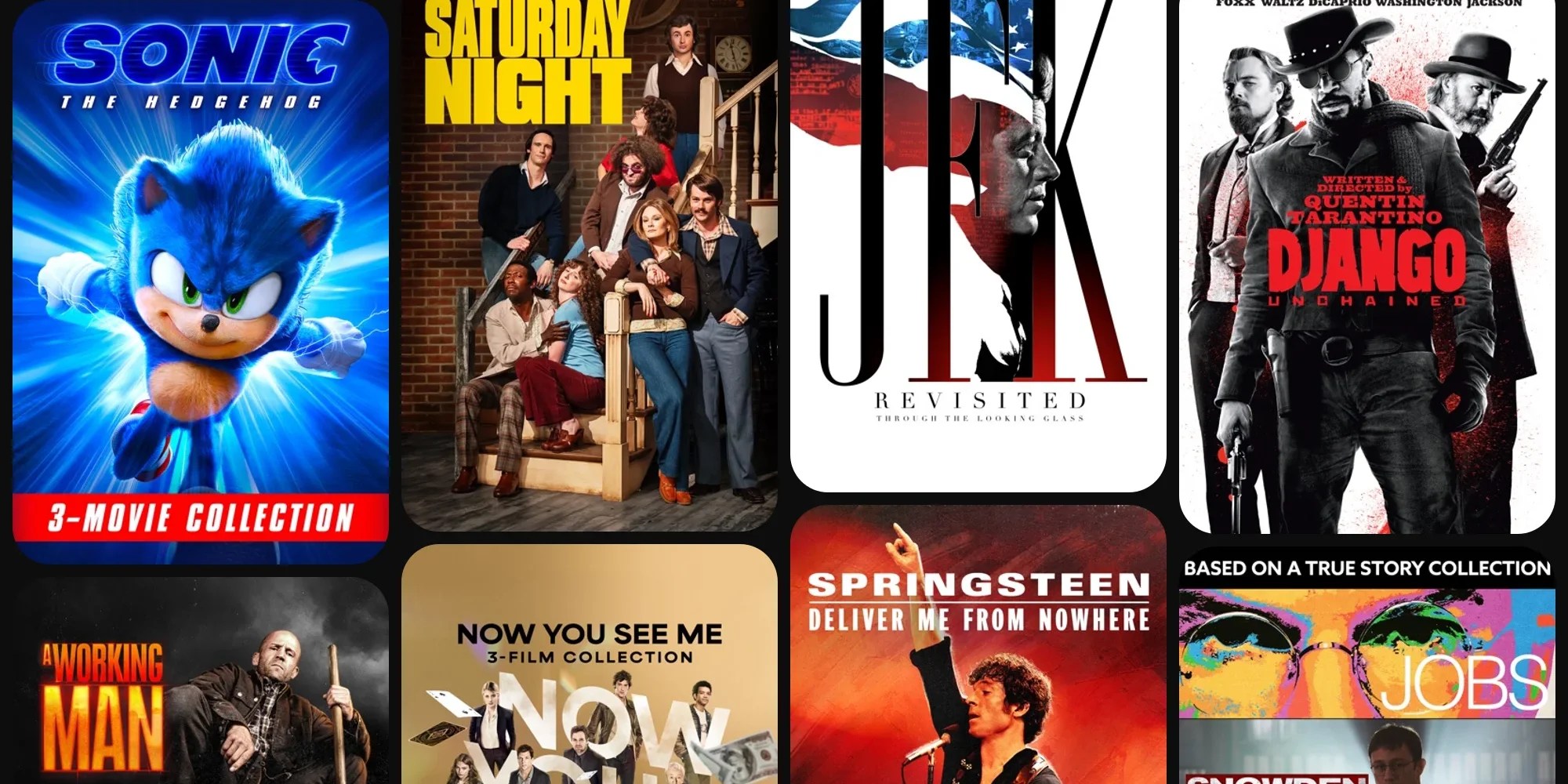 Mid-week Apple TV deals from $5: Django, JFK Revisited, Saturday Night, Sonic The Hedgehog, more