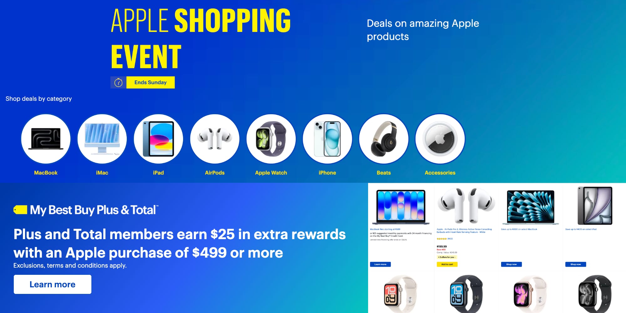 Best Buy Apple Shopping Event