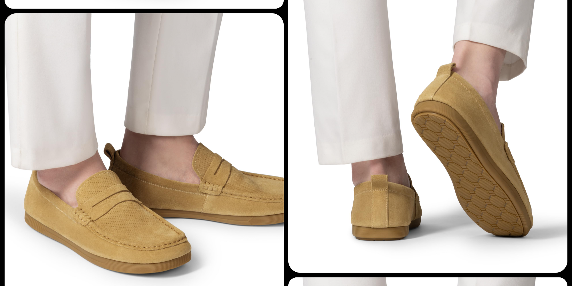 Strike a balance between comfort and class with these suede penny loafers for $33 (Save 43%)