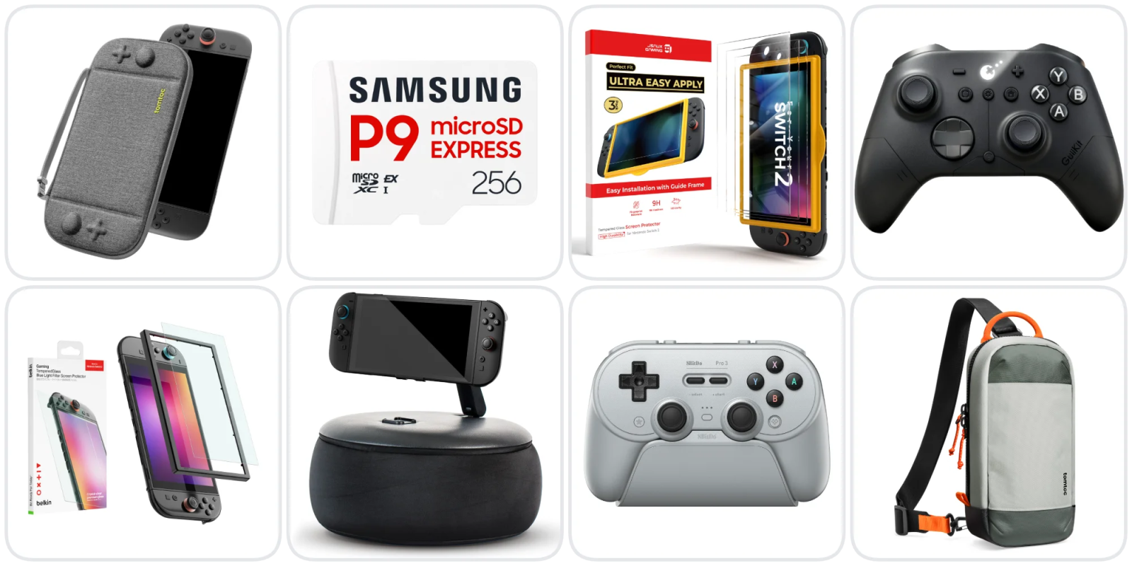 A collage of a video game console