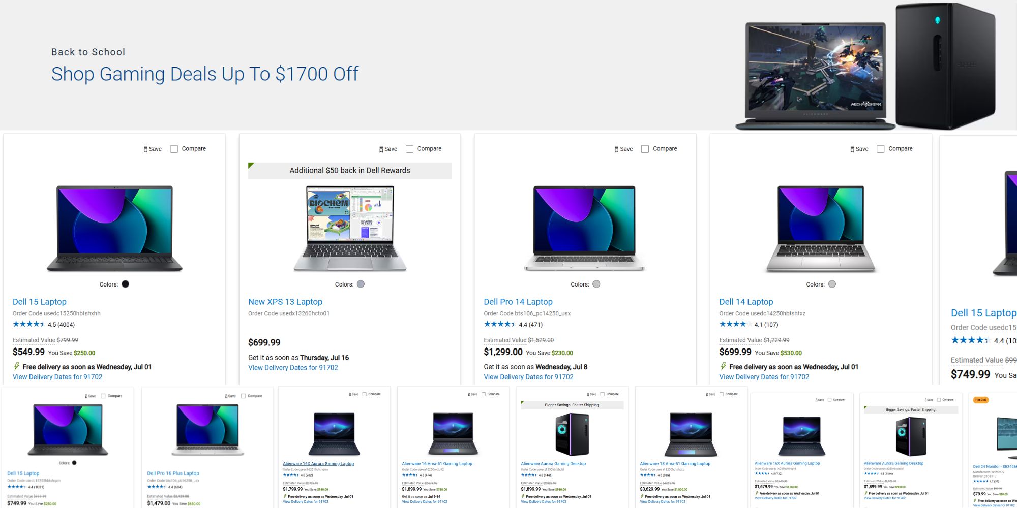 A screenshot of a laptop