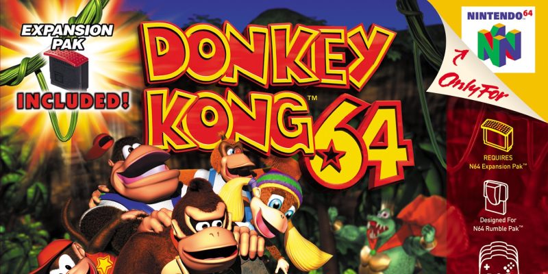 Donkey Kong 64 now live on Switch Online
