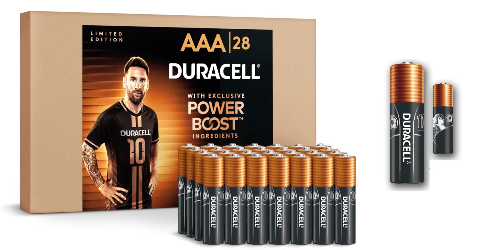 Stock up on AAA batteries for your everyday essentials while this Duracell 28-count value pack is just $13 ($0.46 ea.)