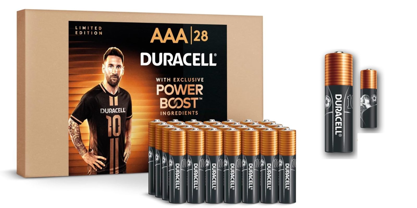 A group of batteries in a box
