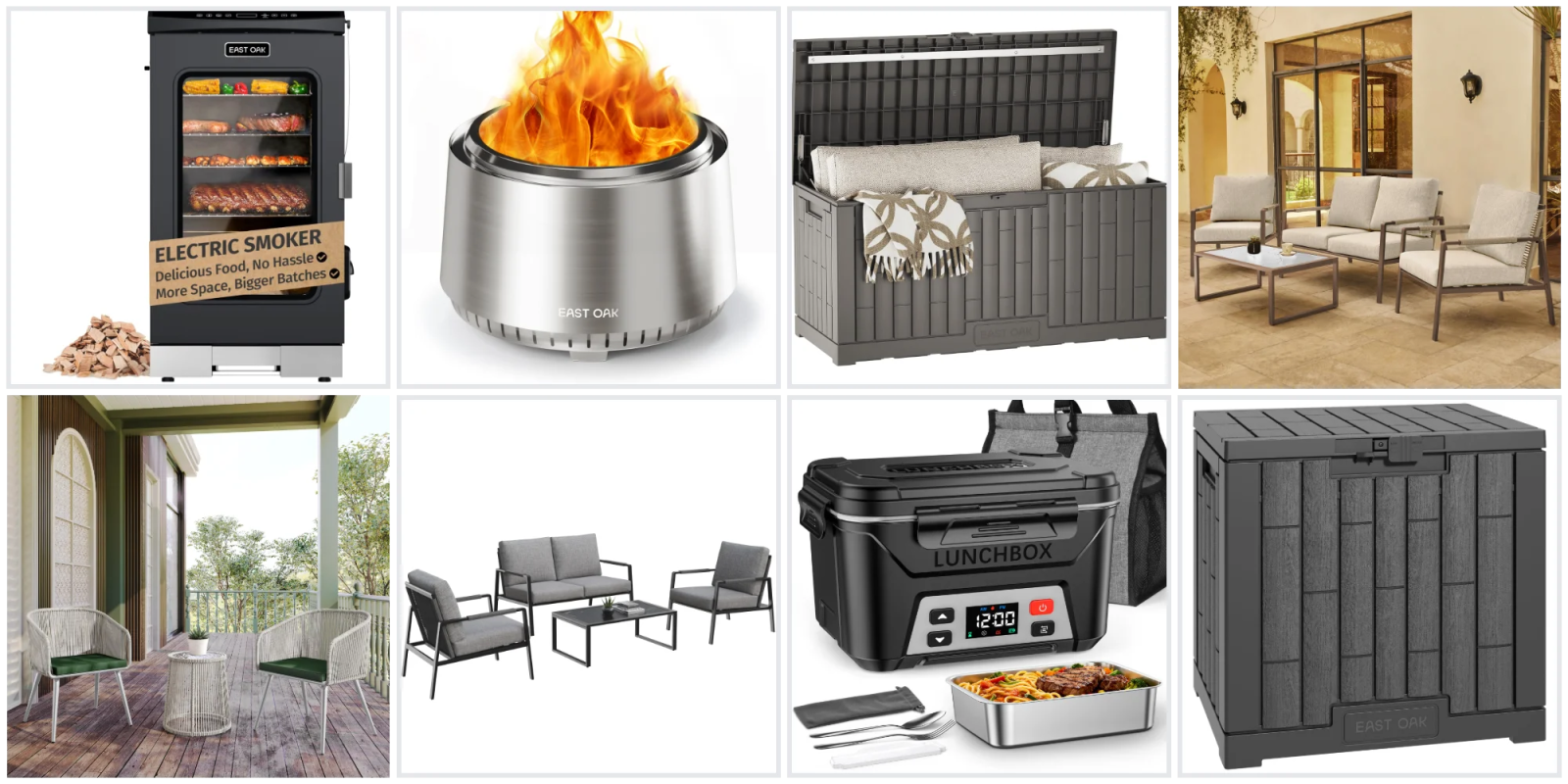 A collage of different objects