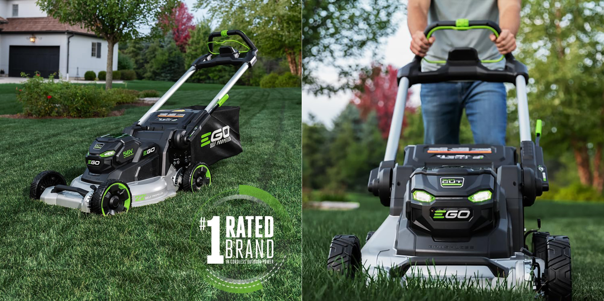EGO’s 22-inch cordless electric Select Cut Touch Drive mower + 10.Ah battery down at $1,099 (Best price in 12 months)