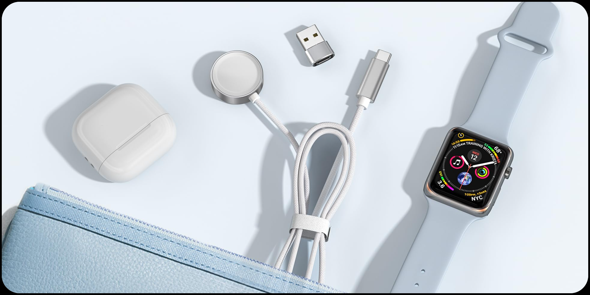 Bag a spare USB-C Apple Watch charging cable for only $12.50 Prime shipped