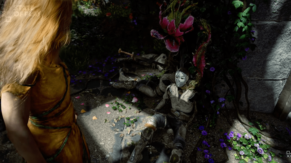 A video game screen capture