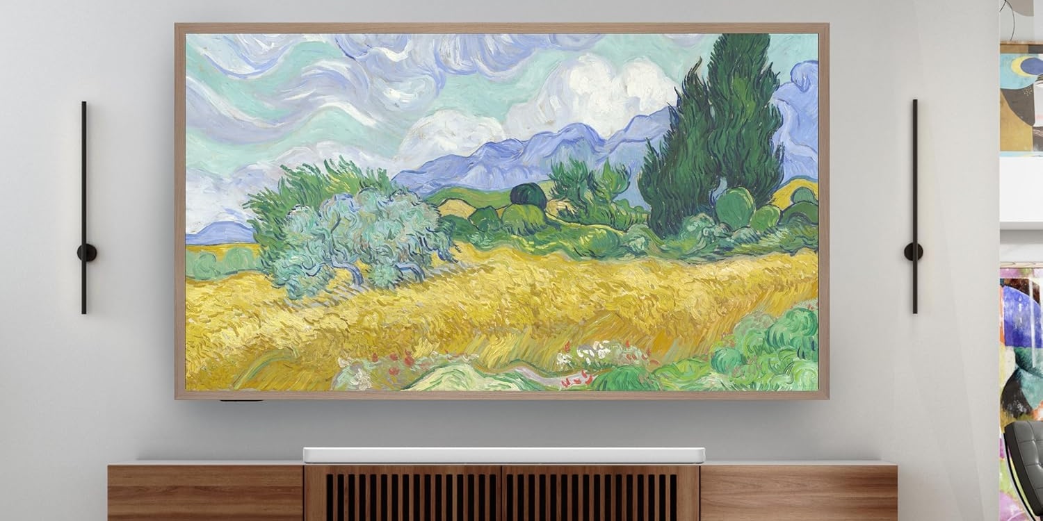 A painting on a wall