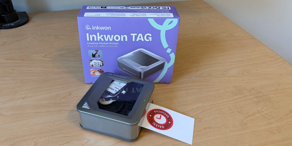 A box with a label on it