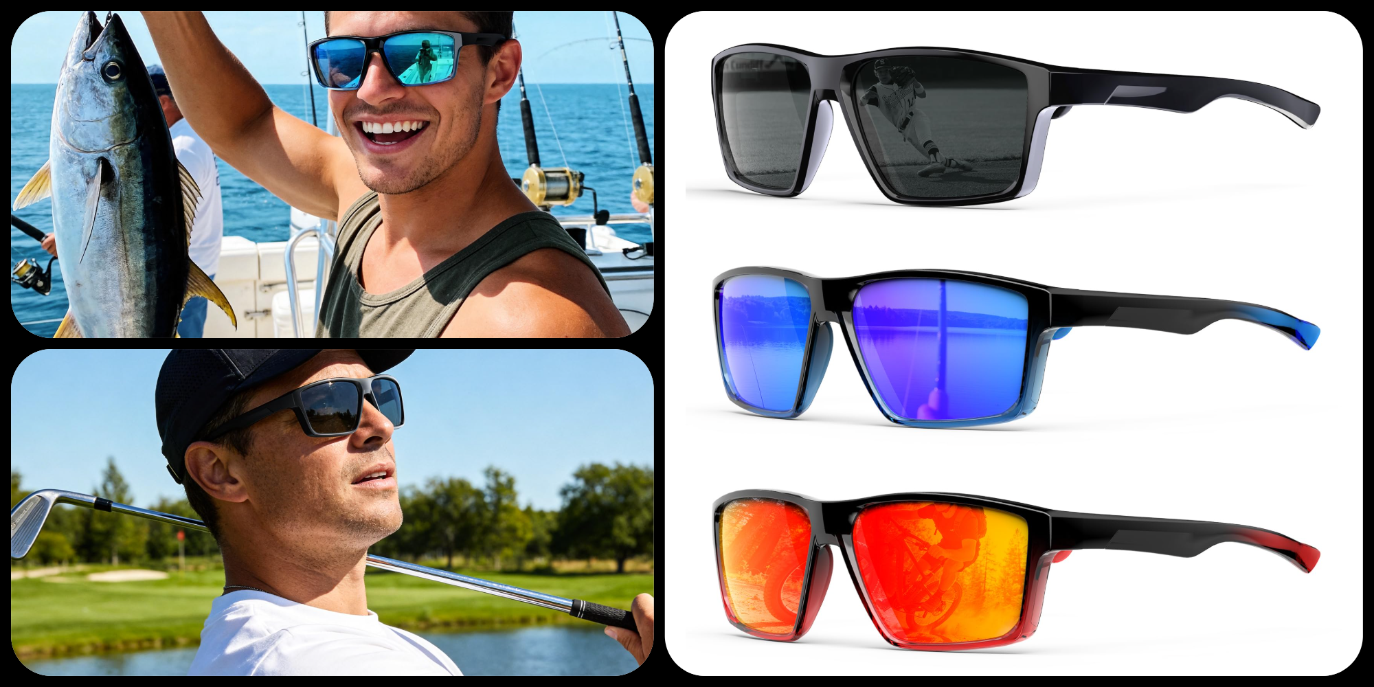Place three pairs of sunglasses where you need them most while these are only $3.33 each