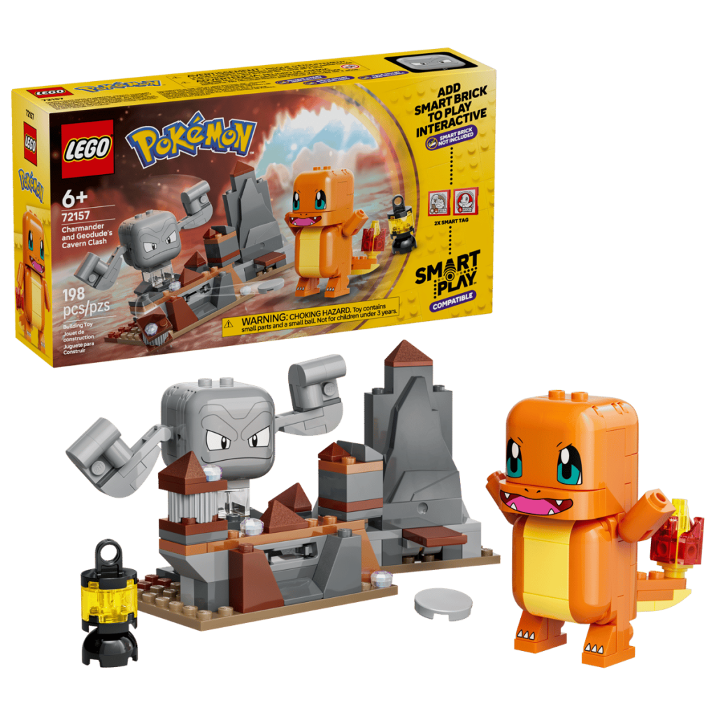 A toy building blocks and a box