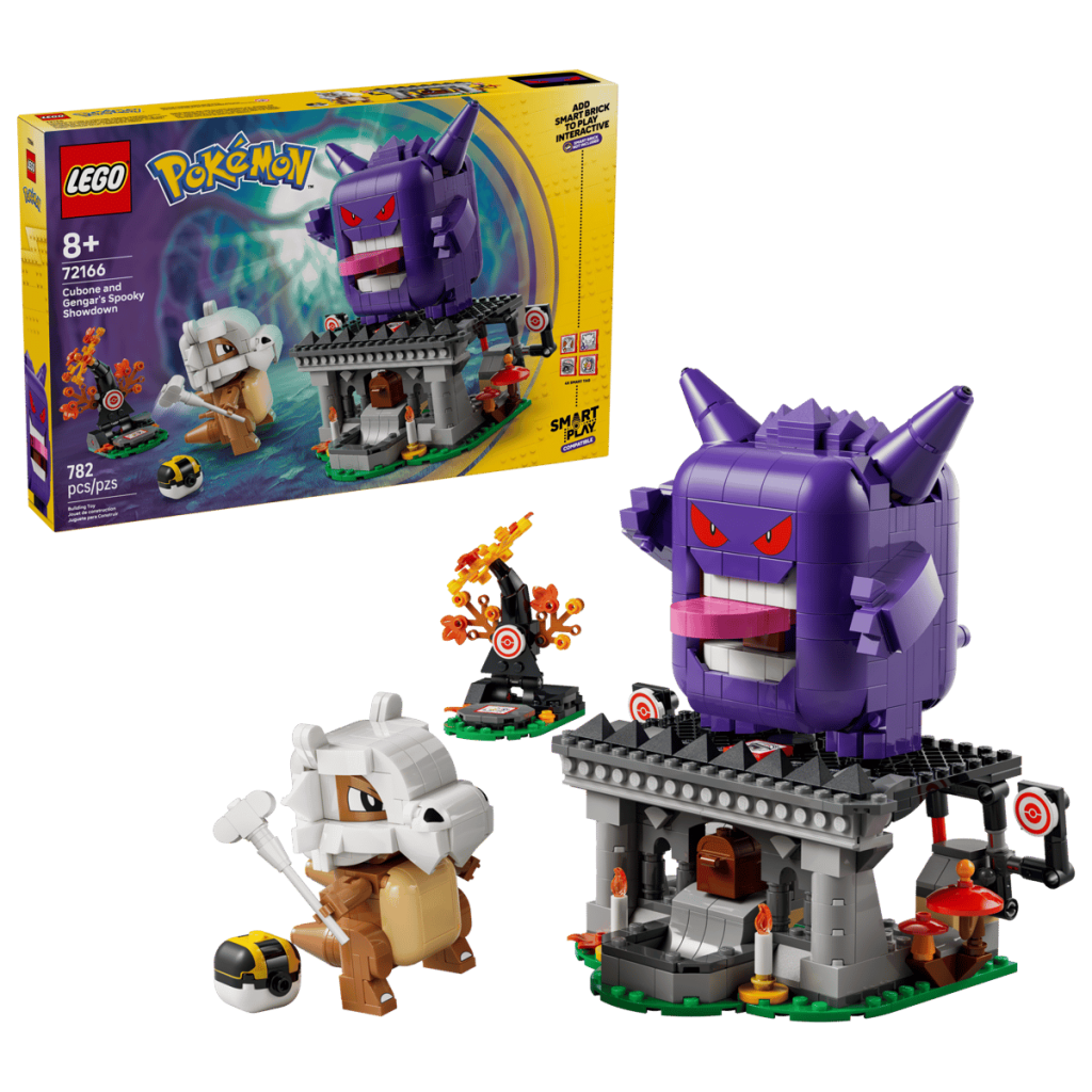 A toy building blocks and a box