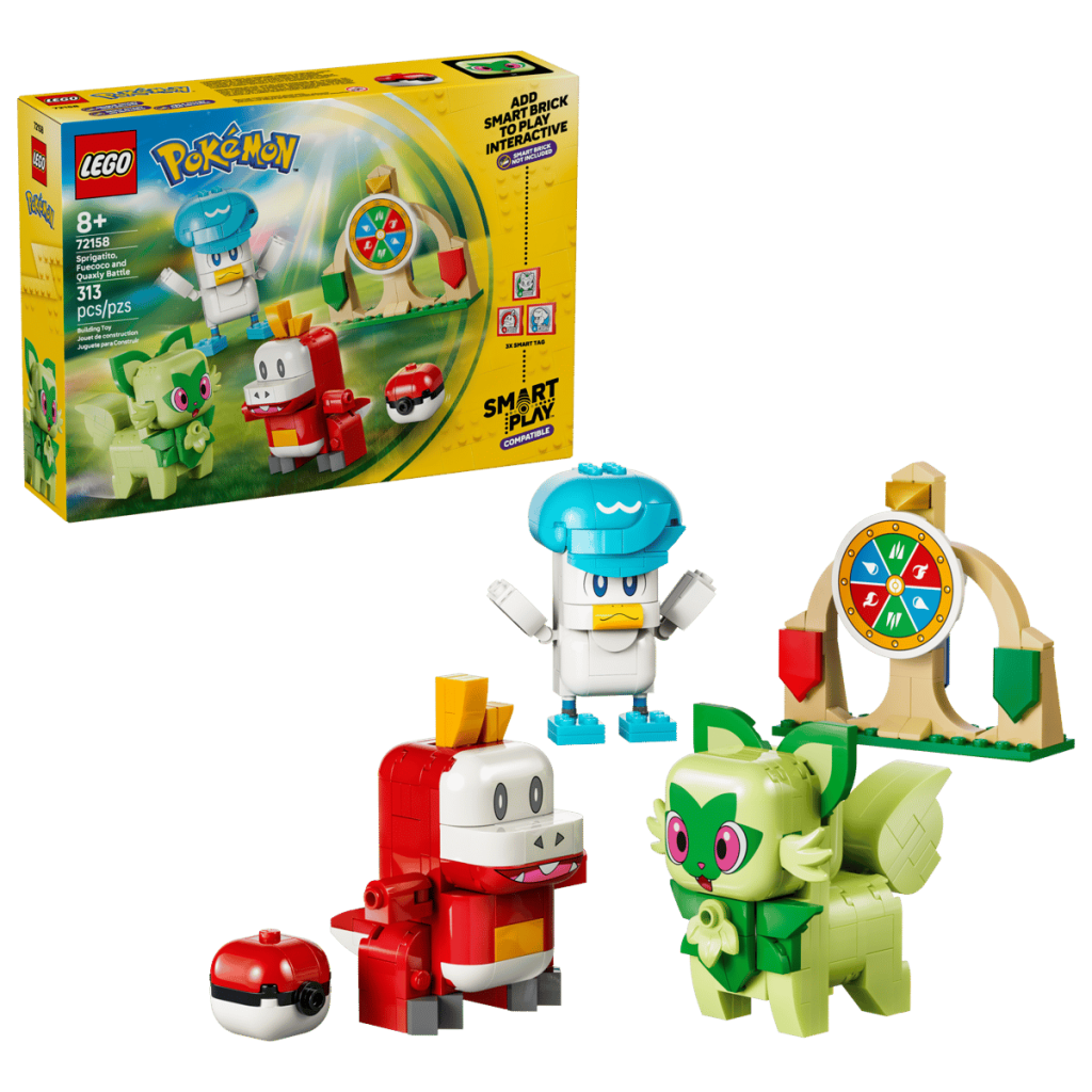 A group of toys in a box