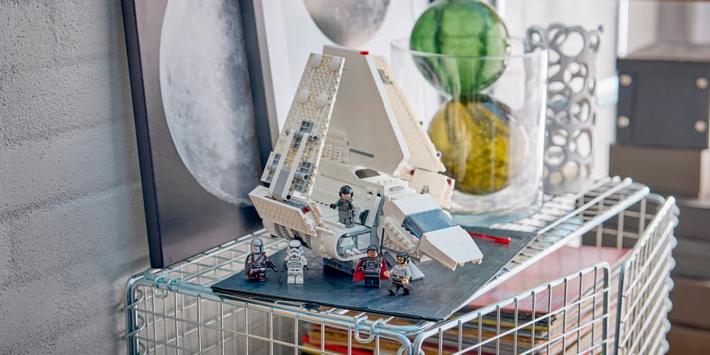 A toy model of a space ship for LEGO July 2026 releases