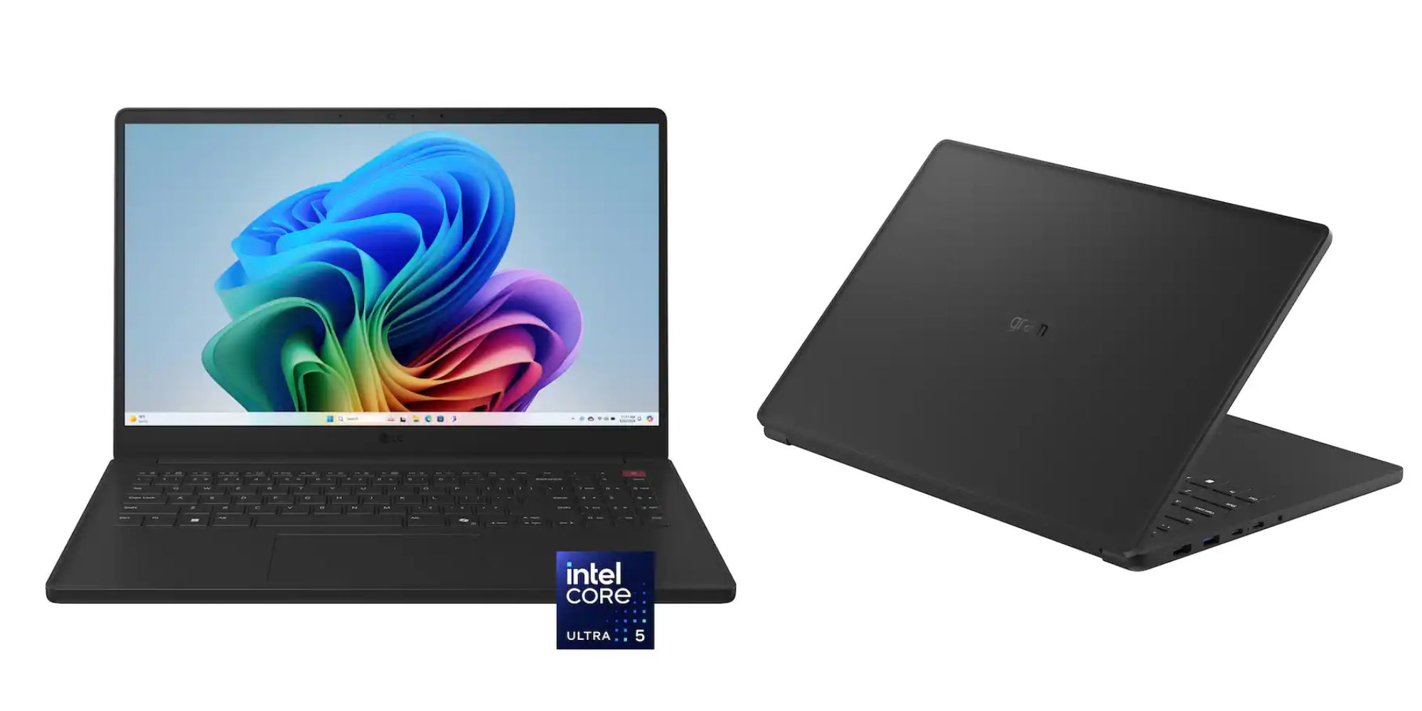 A laptop computer with a screen and a card