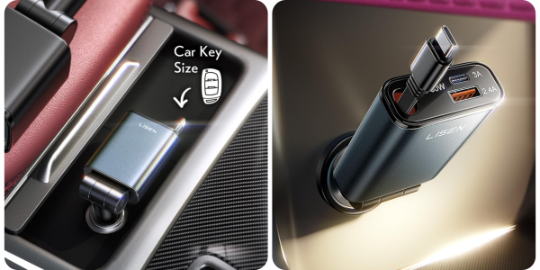 A close up of a car key