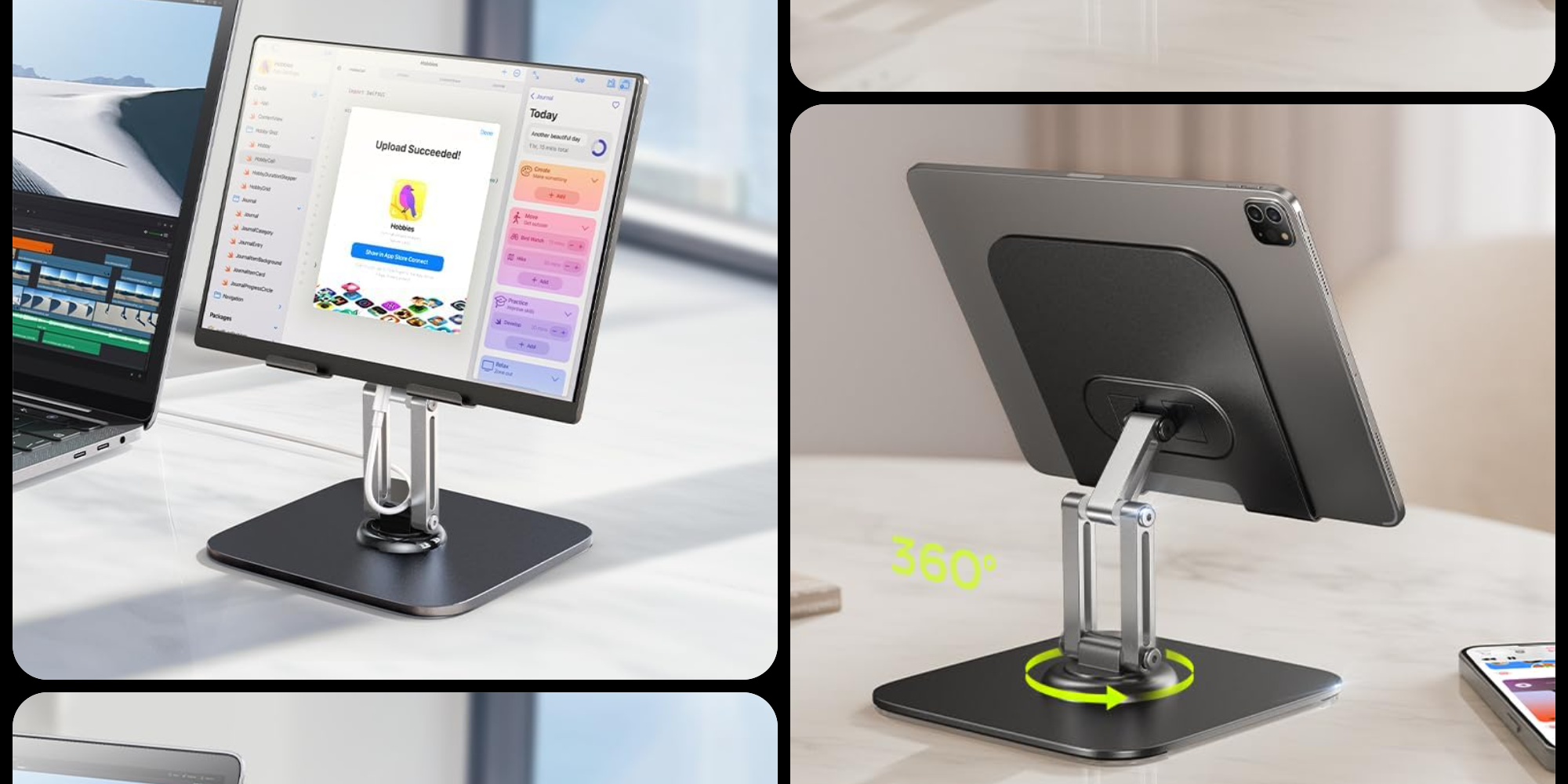 LISEN's all-metal iPad stand can be yours for $9.50 Prime shipped