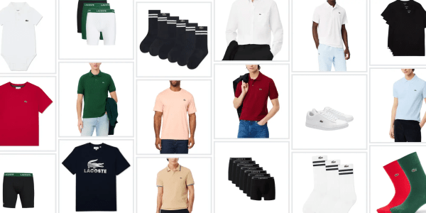 A collage of men's clothes