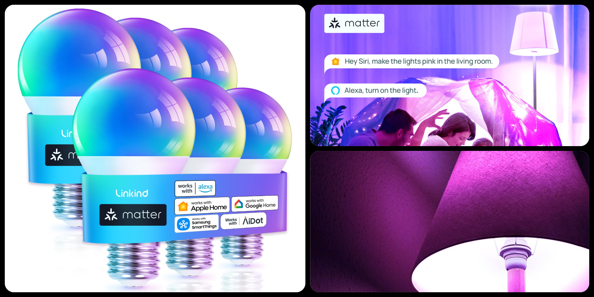 Stock up while six Matter-certified RGB smart bulbs are only $5 each (30% off)
