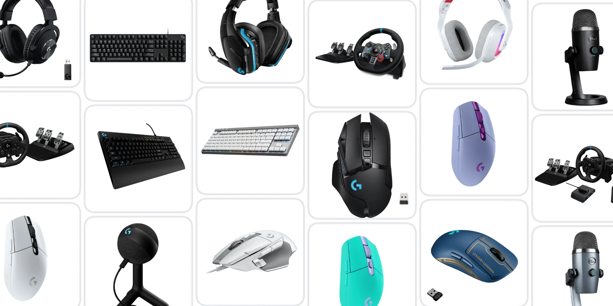 Logitech gaming gear from $19 for Prime Day: G Pro mice, keyboards, racing wheels, and more up to 55% off