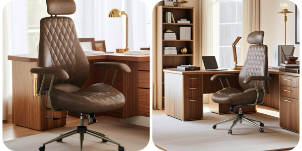 A chair in a room