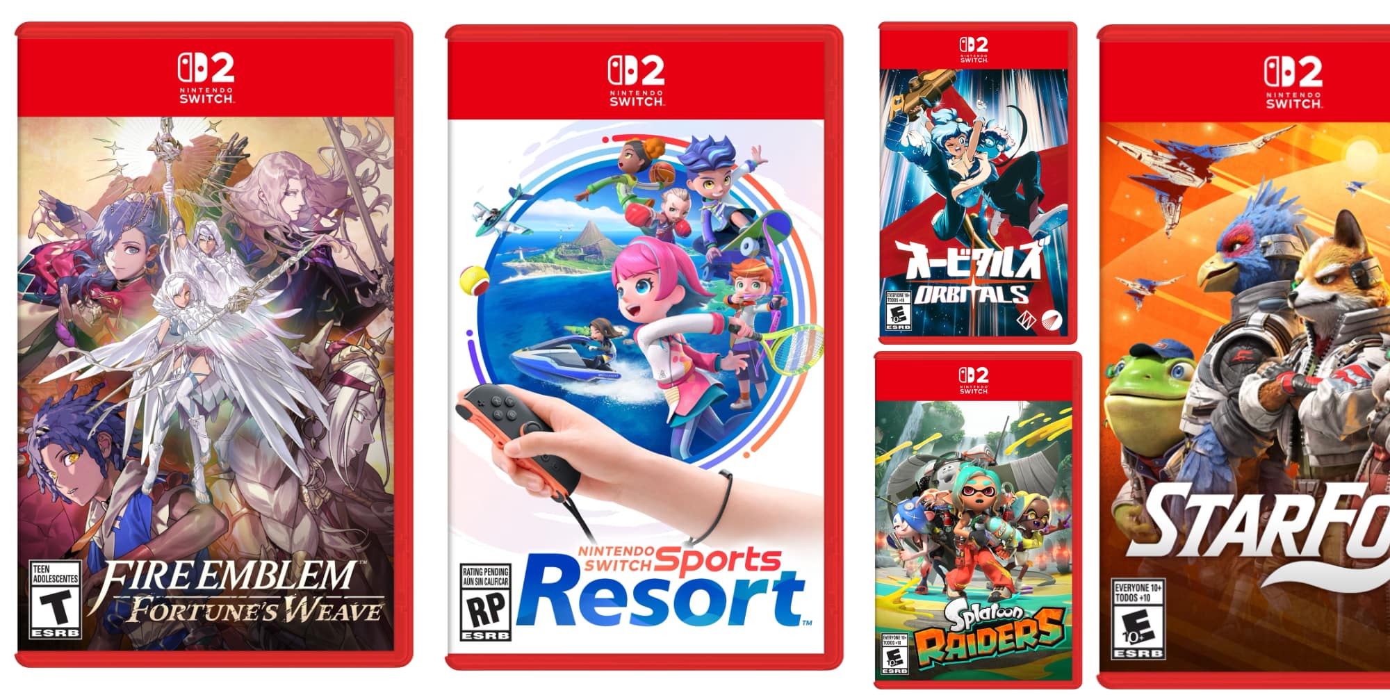 A group of video game cases
