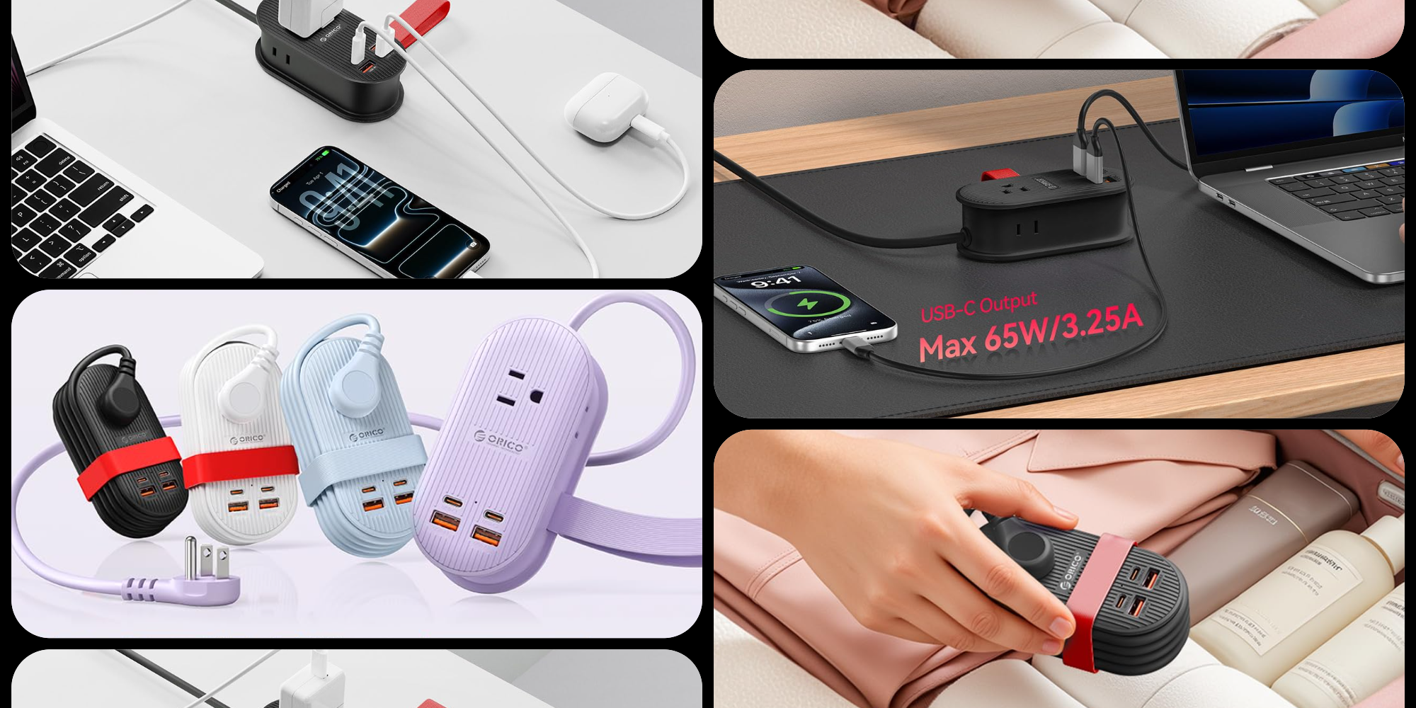 This travel-ready 7-in-1 power strip with 65W USB-C just fell to $25 (Reg. $40)