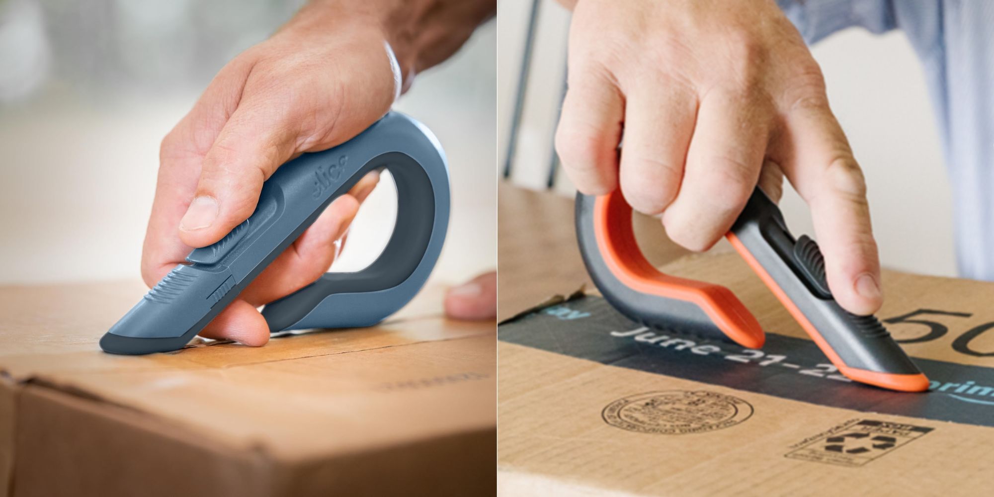 A close up of hands using a craft tool