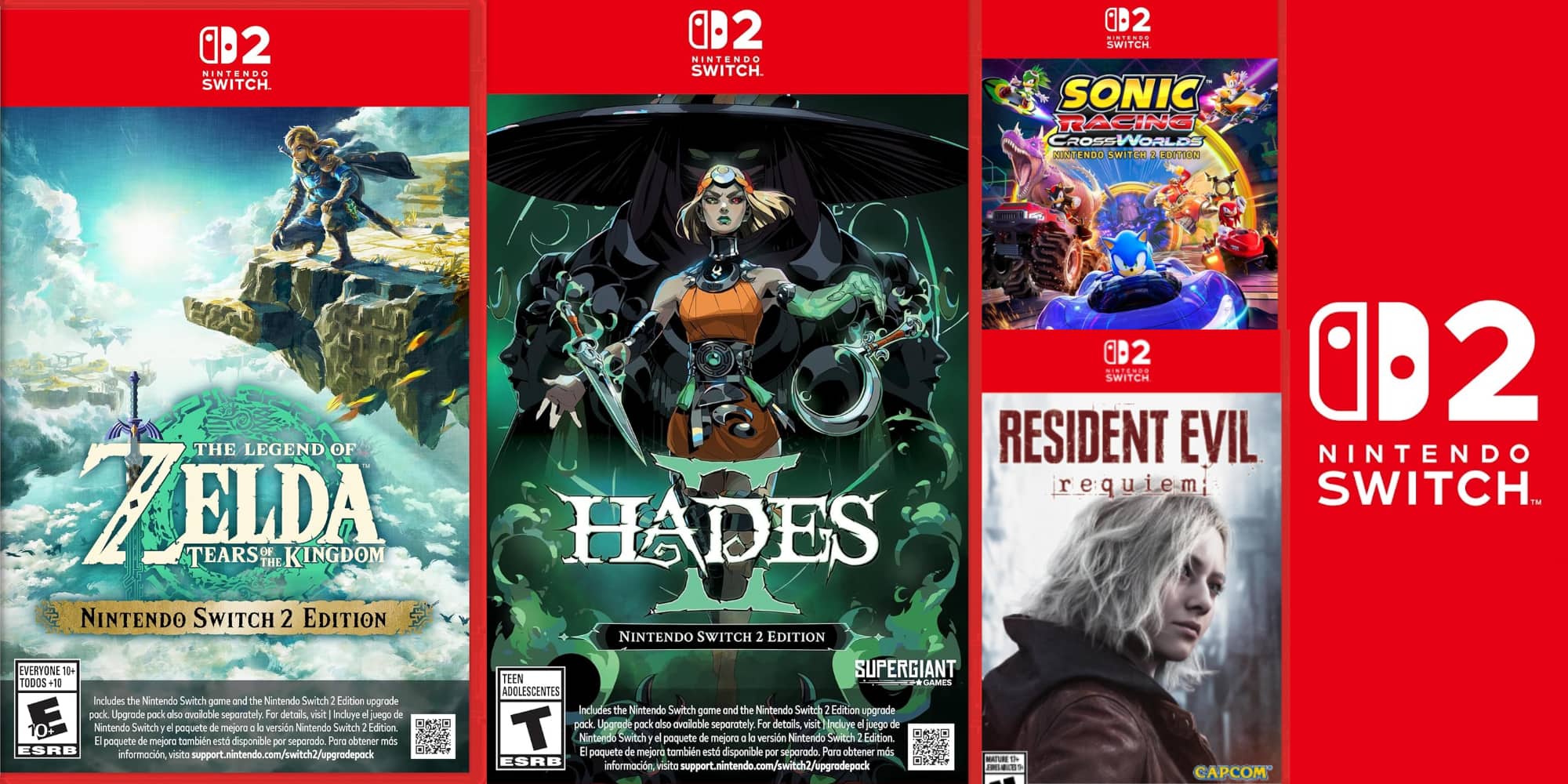 A group of video game covers