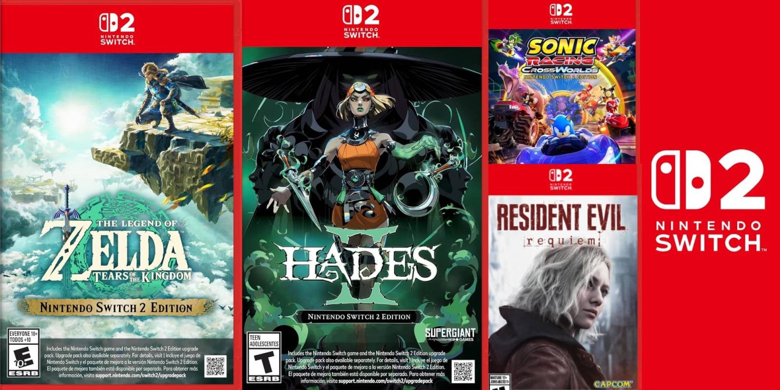 A group of video game covers