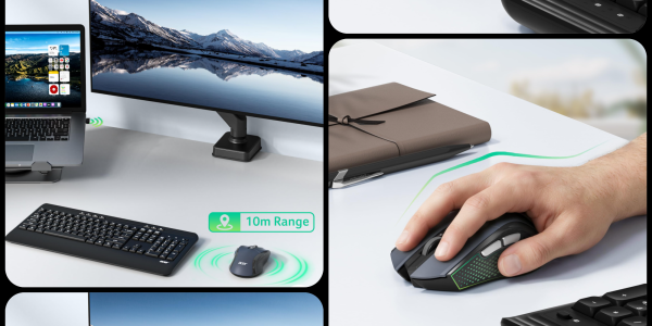 A hand on a mouse