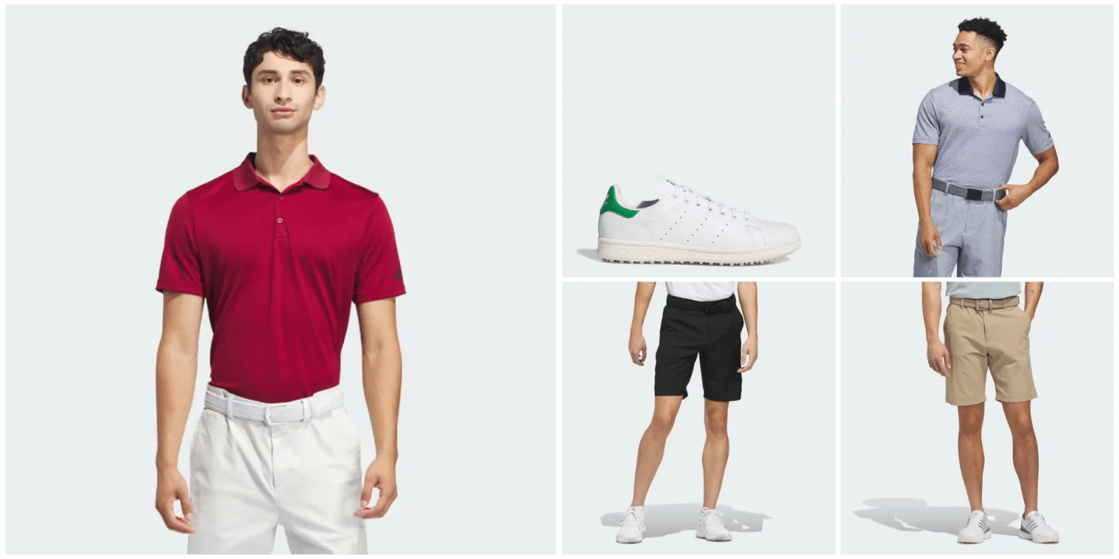 A man in a red shirt