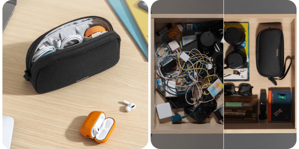A close up of a box with wires and a box with a box