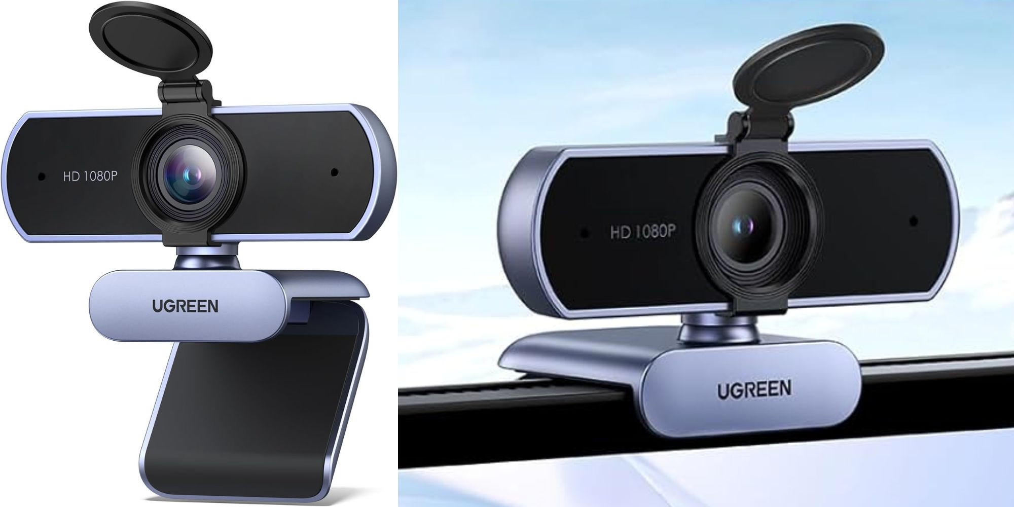 A close up of a webcam