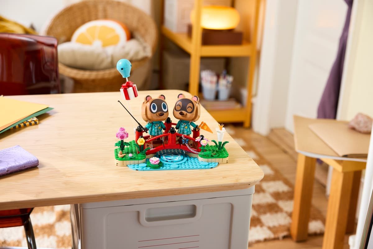 A toy on a table