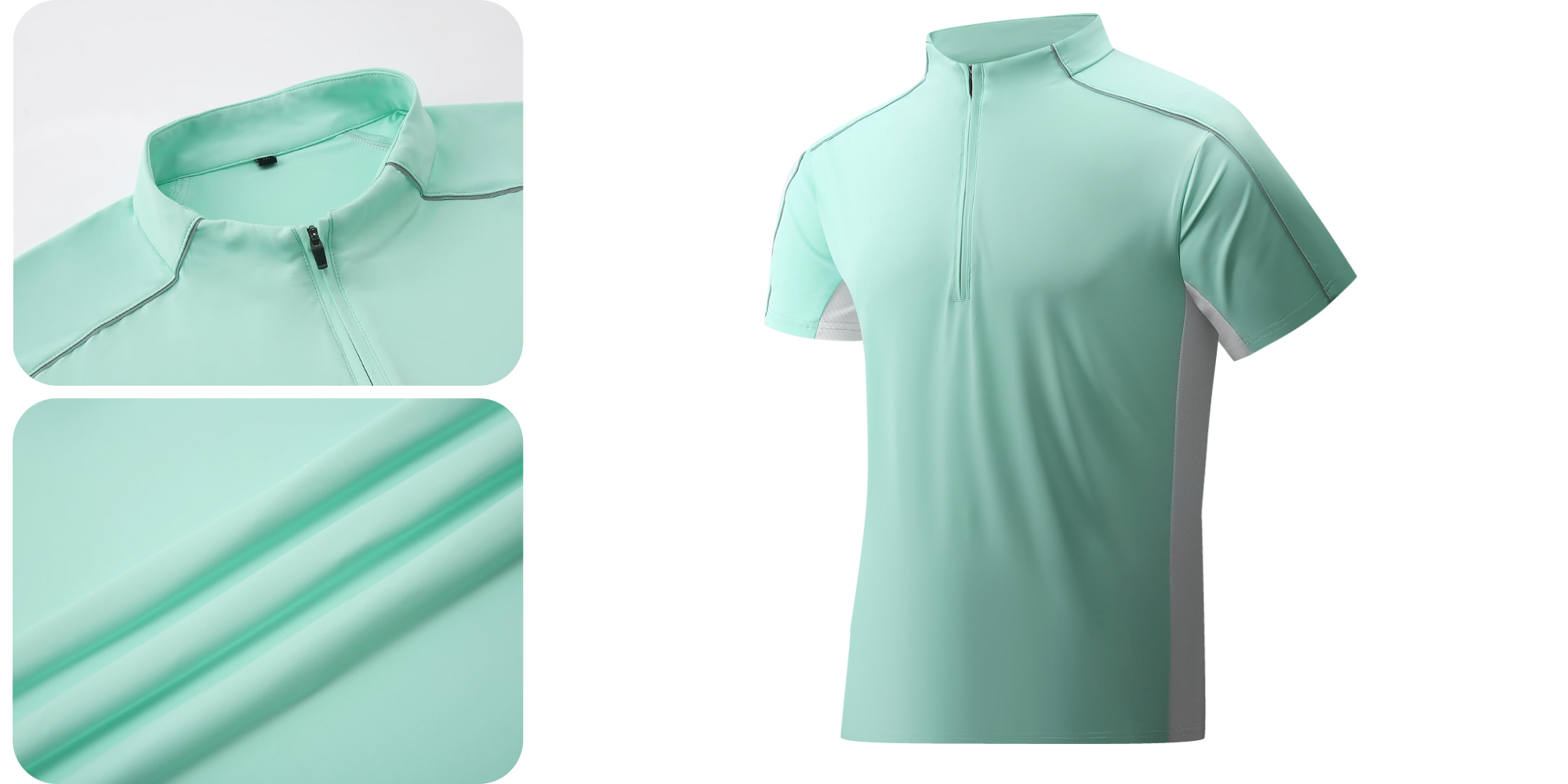 Athletic zip-up polo shirts drop to $13.50 Prime shipped (50% off)
