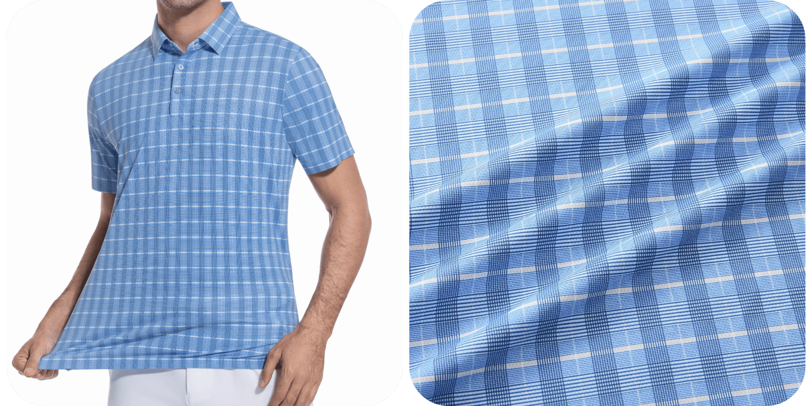 A close up of a man's shirt
