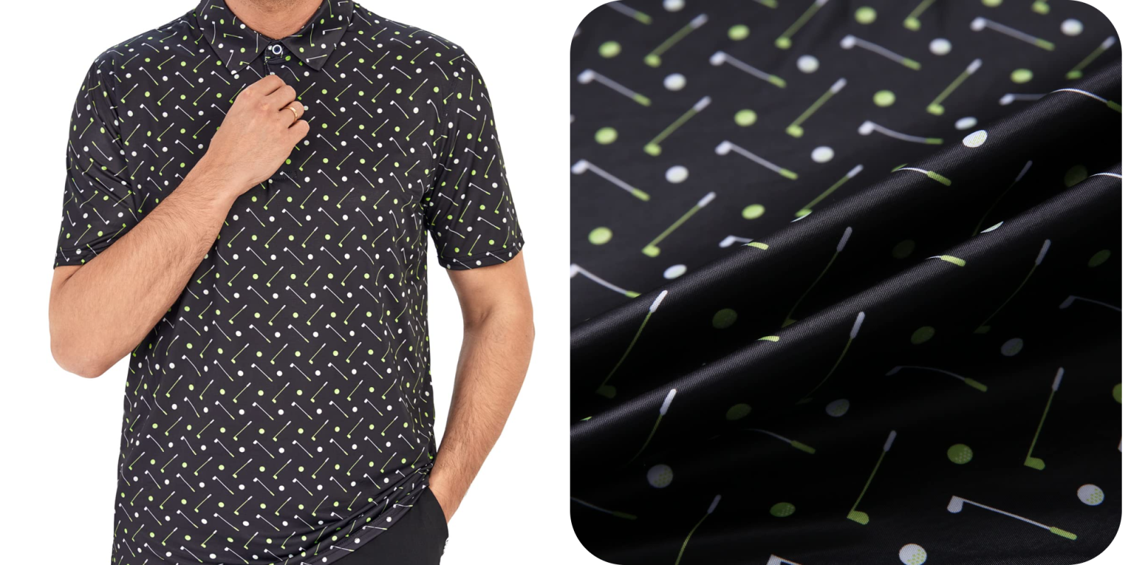 A close up of a man's shirt