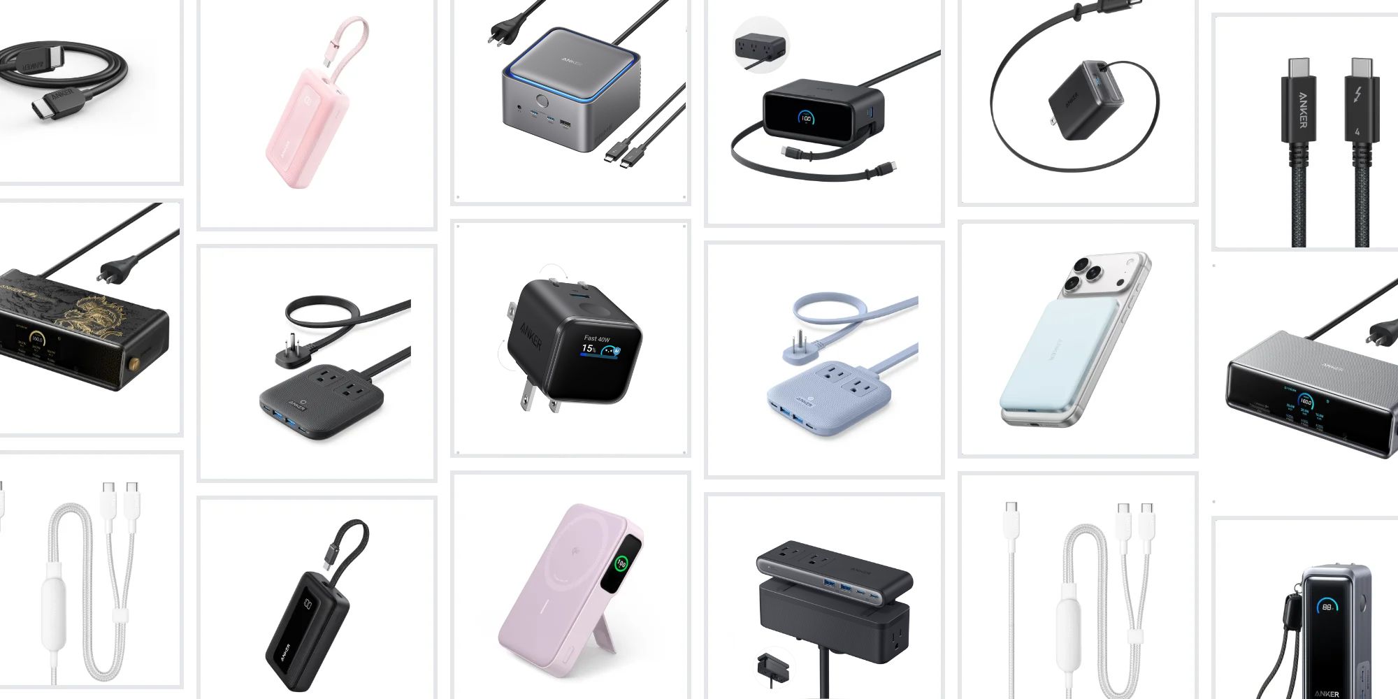 A collage of different electronic devices