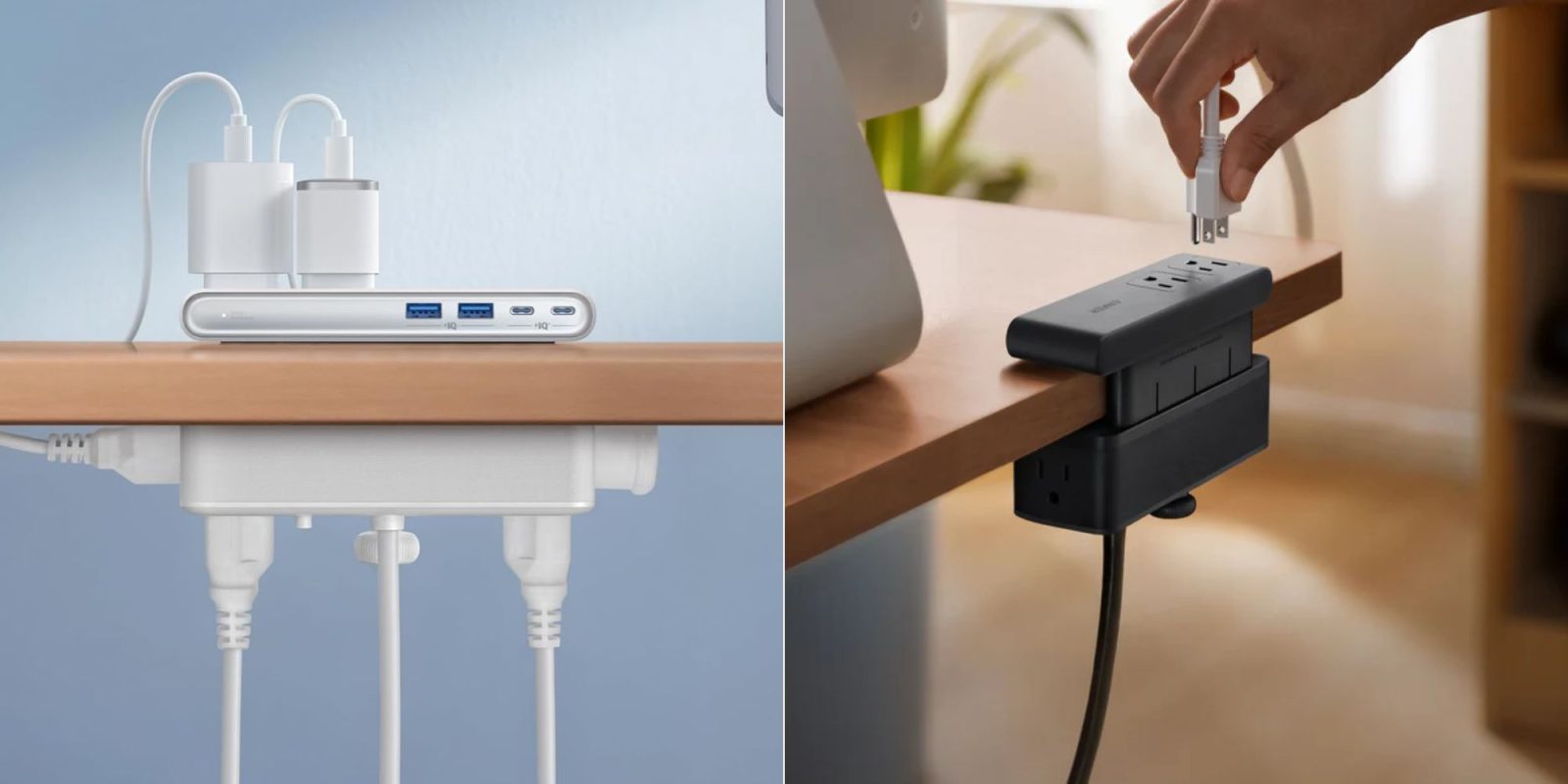Image showing renders of Anker's Nano power strip.