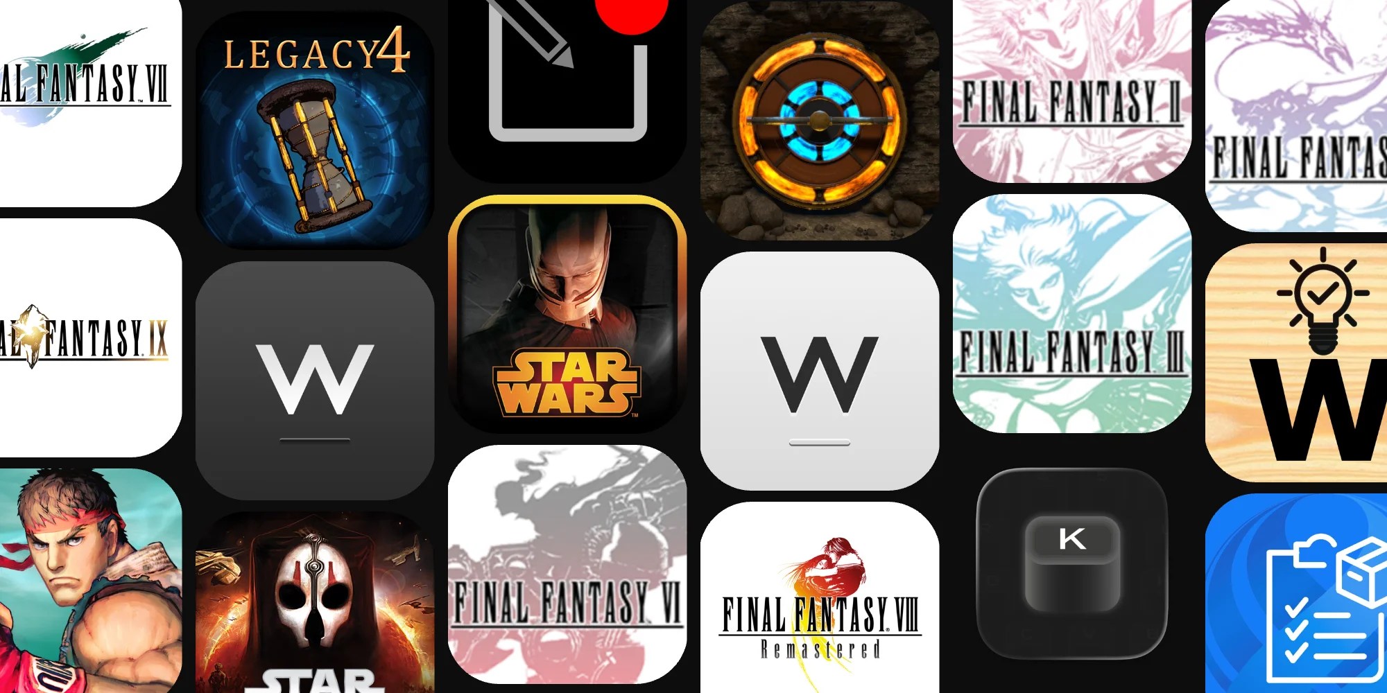 Mid-week iOS game and app deals: Star Wars KOTOR 1 and 2, iWriter Pro, Street Fighter, more