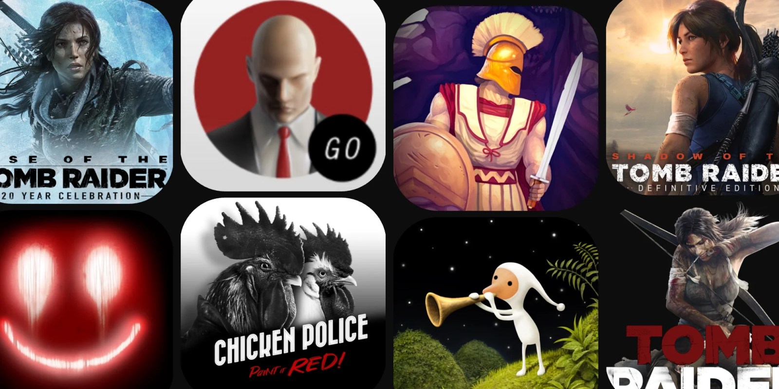 A collage of images of a man and a chicken