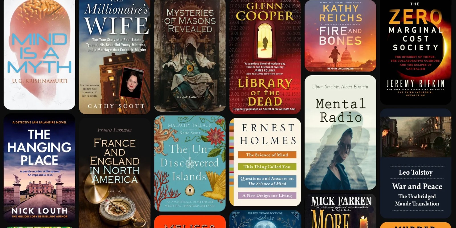 A group of books on a table