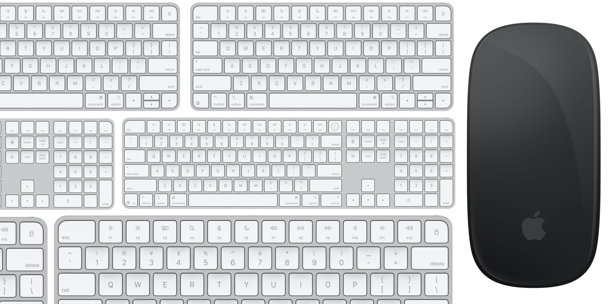 Rare Apple keyboards and black Magic Mouse deals (somehow) still