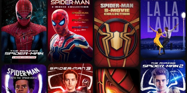 A collage of a movie poster