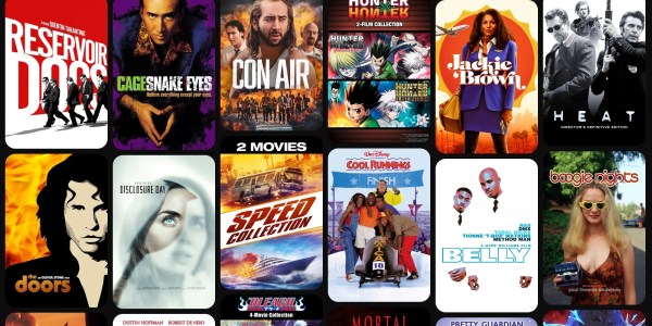 A collage of movies