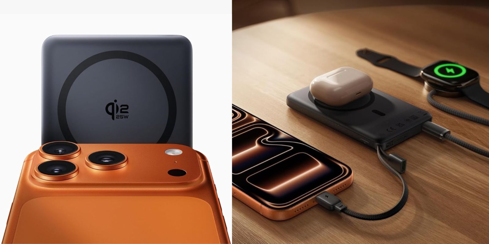 Image showing renders of Baseus' AM52 10,000mAh power bank.